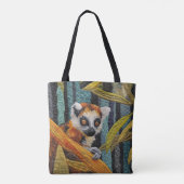 Lemur Jungle Animal Lover Tasche (Rückseite)
