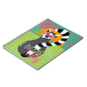 Lemur-Leben - Sommer-Schwingungen Notizblock (Linke Seite)