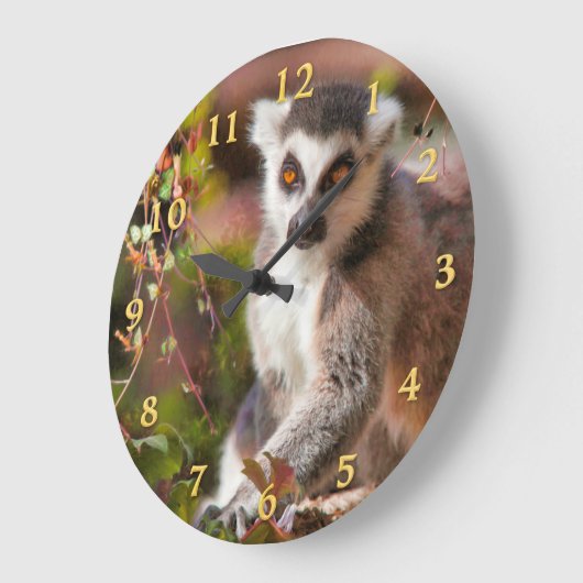 LEMUR LEISURE GROßE WANDUHR (Winkel)