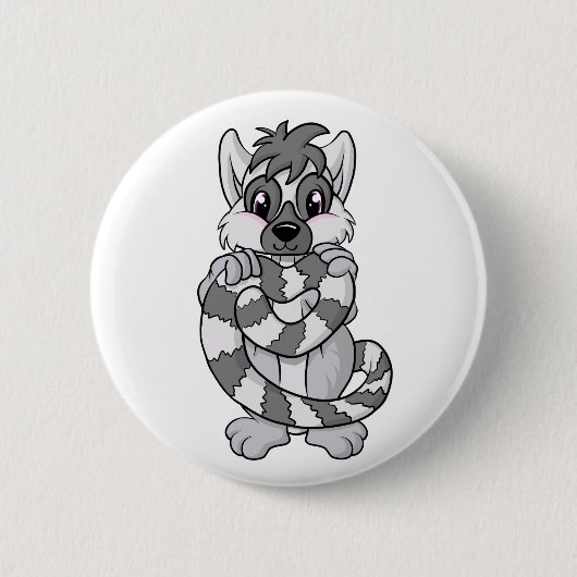 Lemur-Liebe! Button (Vorderseite)