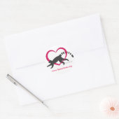 Lemur Liebe Classic Logo Aufkleber (Umschlag)
