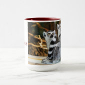 Lemur-Liebe-Kaffee-Tasse Tasse (Zentrum)