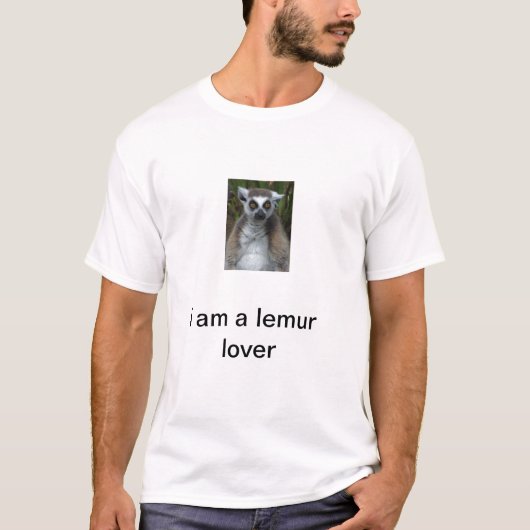 Lemur-Liebe T-Shirt (Vorderseite)