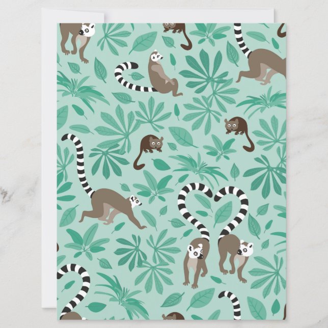 Lemur love mint leaves (Vorderseite)