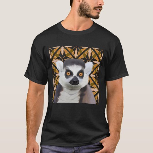Lemur Madagaskar Wildlife T-Shirt (Vorderseite)