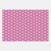 Lemur mit Tulips Romantische Liebe Funny French Pu Geschenkpapier Set (Vorderseite 2)