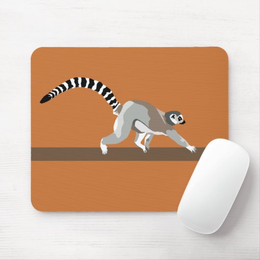 Lemur Mousepad (Mit Mouse)