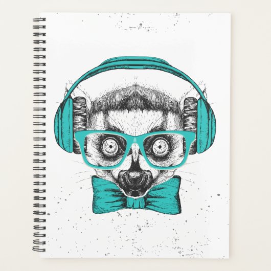 Lemur | Music Lover Planer (Vorderseite)