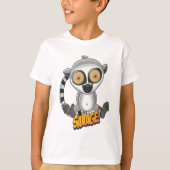 Lemur Niedlich Kawaii Cartoon T-Shirt (Vorderseite)