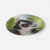 Lemur-PapierTeller! Pappteller (Schrägansicht)