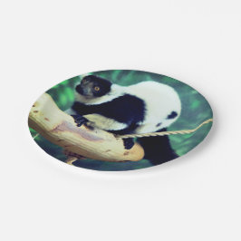Lemur Pappteller