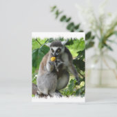 Lemur Postcard Postkarte (Stehend Vorderseite)