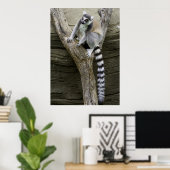 Lemur Poster (Heimbüro)