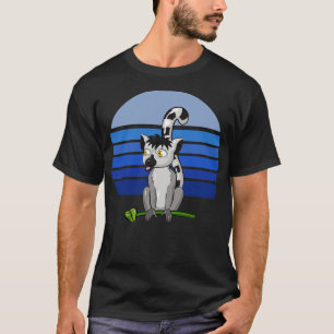 Lemur Retro Blue T-Shirt