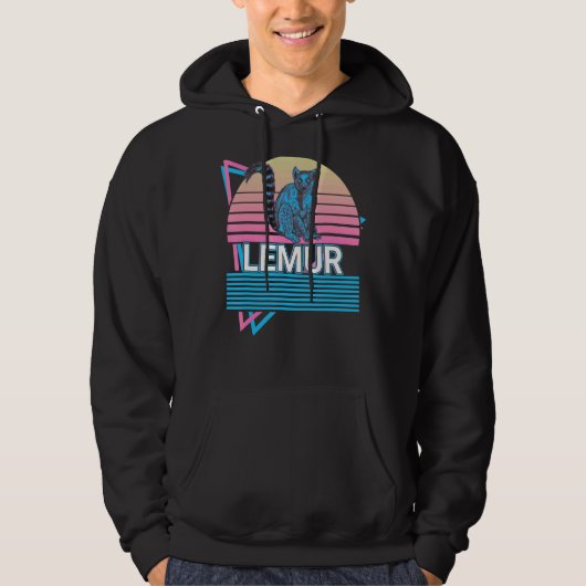 Lemur Retro Hoodie (Vorderseite)