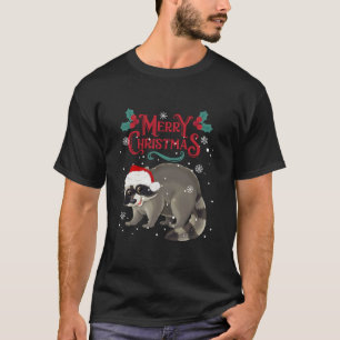 Lemur Santa Merry Christmas Lemur Lover Niedlich A T-Shirt