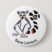 Lemur - Schaltfläche Button (Vorderseite)