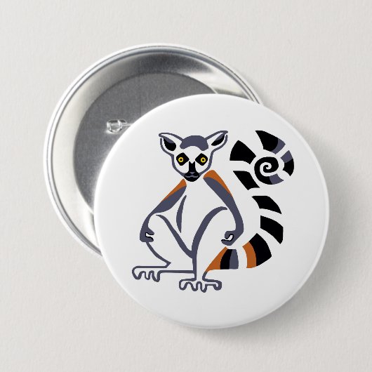 Lemur - Schaltfläche Button (Vorne & Hinten)