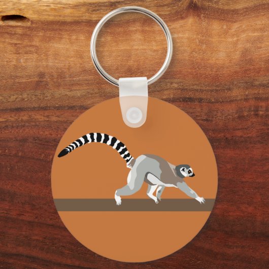 Lemur Schlüsselkette Schlüsselanhänger (Vorderseite)