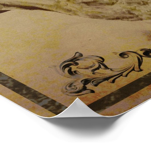 Lemur-Schokolade Poster (Ecke)