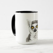 Lemur Tasse (Vorderseite Links)