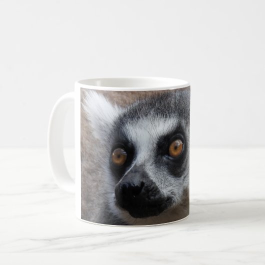 Lemur-Tasse Kaffeetasse (Vorderseite Links)