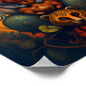 Lemur Totem Poster (Ecke)