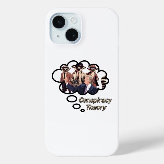 Lemur Verschwörungstheorie Case-Mate iPhone Hülle (Rückseite)