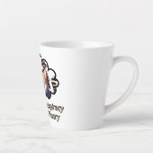 Lemur Verschwörungstheorie Milchtasse (Rechts)