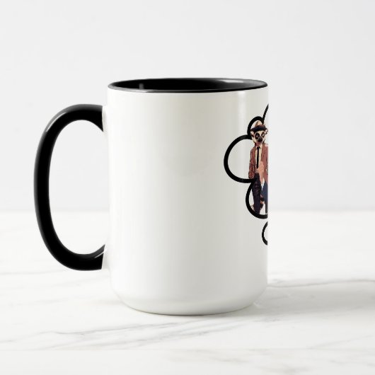 Lemur Verschwörungstheorie Tasse (Links)