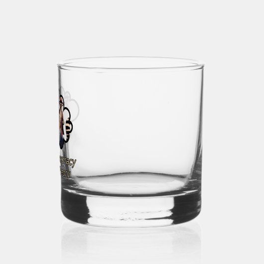 Lemur Verschwörungstheorie Whiskyglas (Rechts)