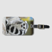 Lemur voller Persönlichkeit Gepäckanhänger (Vorderseite (Horizontal))