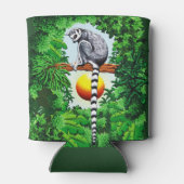 Lemur von Madagaskar Dosenkühler (Rückseite)