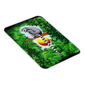 Lemur von Madagaskar Magnet (Rechte Seite)