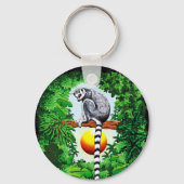 Lemur von Madagaskar Schlüsselanhänger (Vorderseite)
