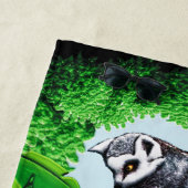 Lemur von Madagaskar Strandtuch (Beispiel)