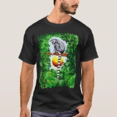 Lemur von Madagaskar T-Shirt (Vorderseite)