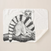 Lemur zeichnend sherpadecke (Vorderseite (Horizontal))