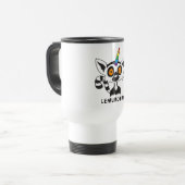 LemurCorn Reisebecher (Vorderseite Links)