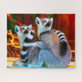 Lemuren. Puzzle (Horizontal)