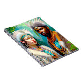 Lemurian Bird People of the Far North Notebook Notizblock (Rechte Seite)