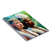 Lemurian Bird People of the Far North Notebook Notizblock (Rechte Seite)