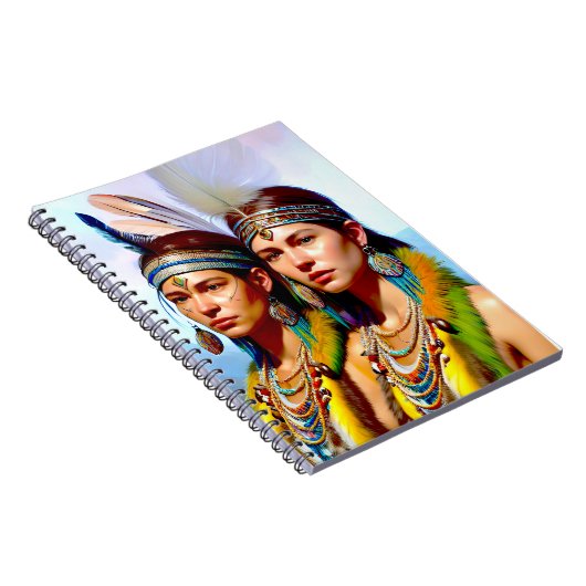 Lemurian Bird People of the Far North Notebook Notizblock (Rechte Seite)