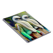 Lemurian Bird People of the Far North Notebook Notizblock (Rechte Seite)