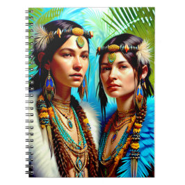 Lemurian Bird People of the Far North Notebook Notizblock