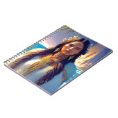 Lemurian Bird People of the Far North Notebook Notizblock (Linke Seite)