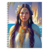 Lemurian Bird People of the Far North Notebook Notizblock (Vorderseite)