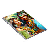 Lemurian Bird People of the Far North Notebook Notizblock (Rechte Seite)