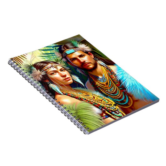 Lemurian Bird People of the Far North Notebook Notizblock (Rechte Seite)