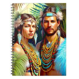 Lemurian Bird People of the Far North Notebook Notizblock